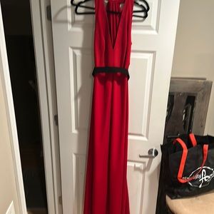 Full length Jill Stuart cross back dress